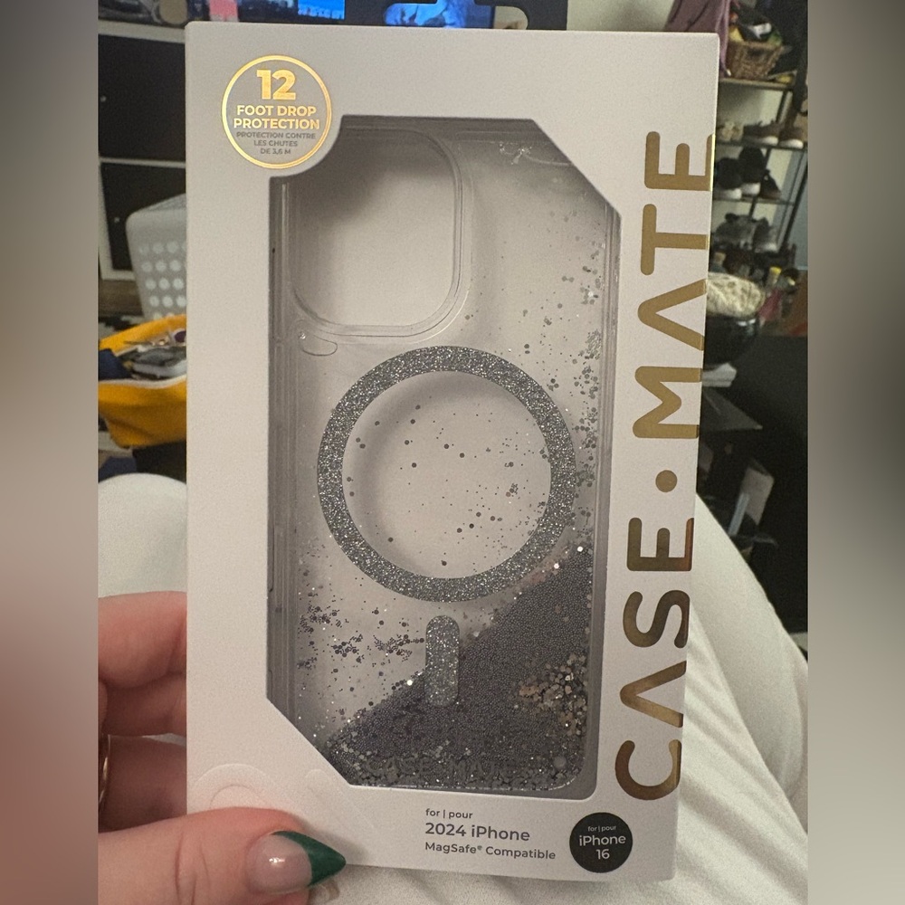 Case Mate waterfall silver iPhone 16 case